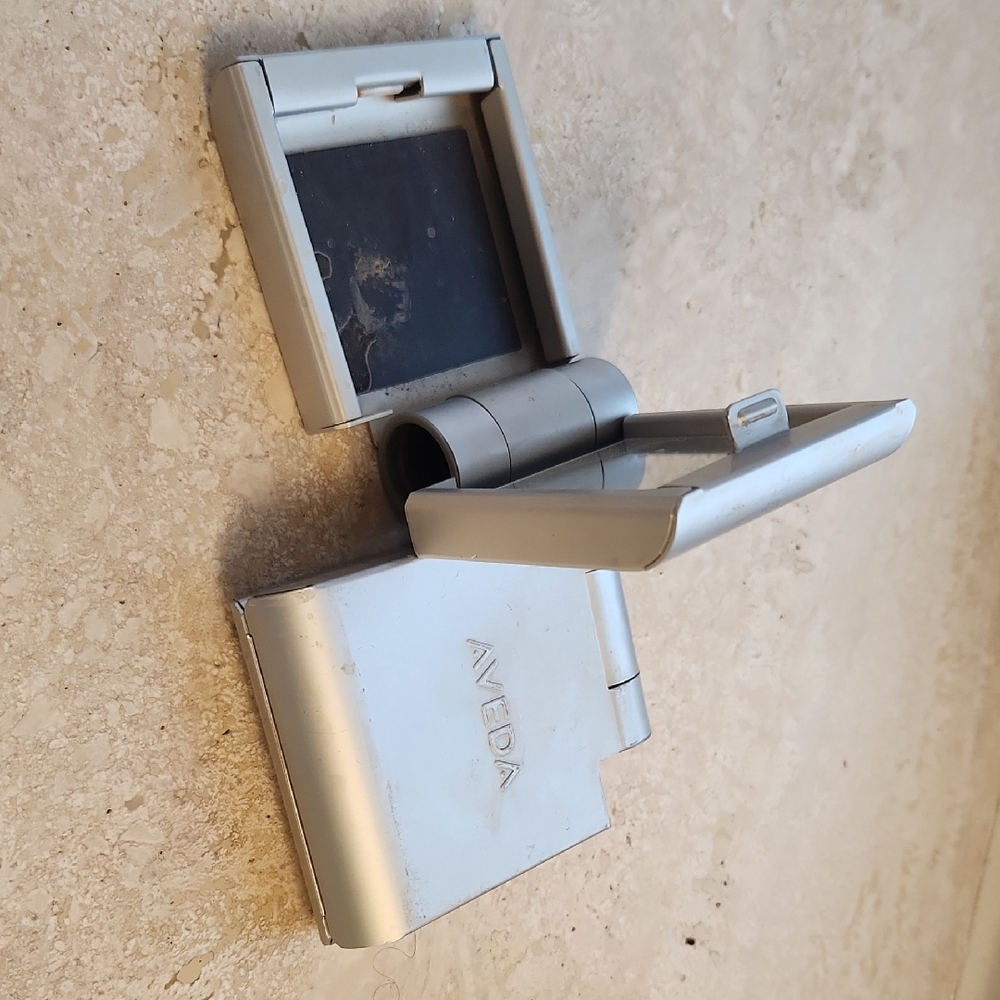 Aveda Silver Folding Mirror